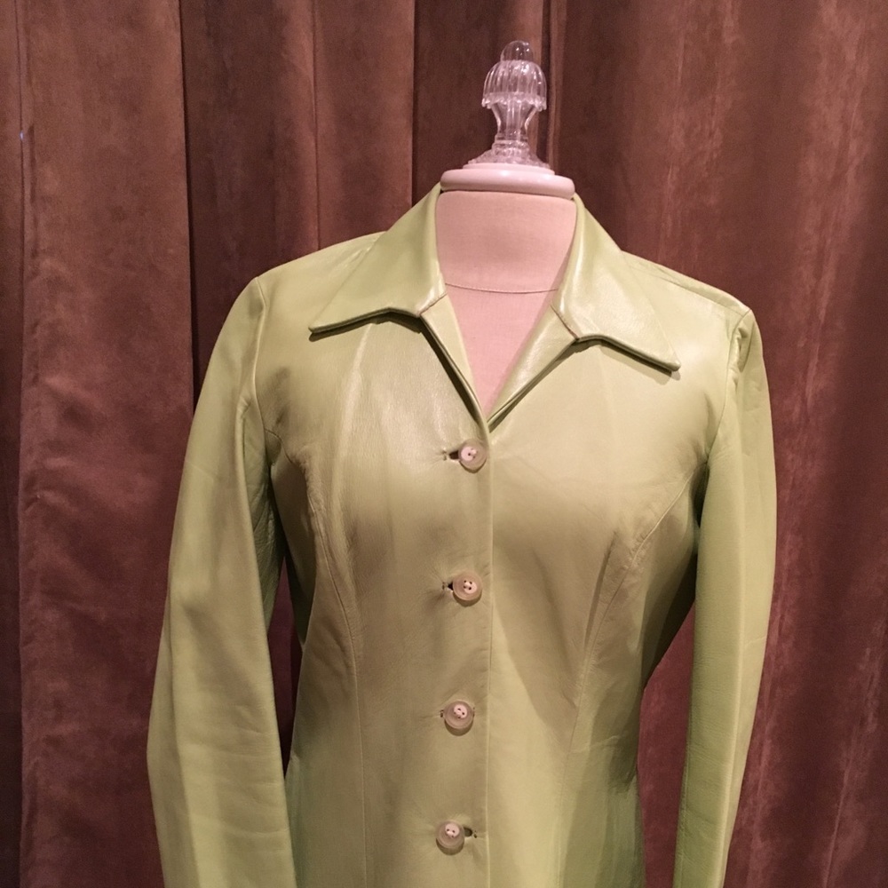 RARE Sharon Roth Leather Jacket - Picture 7 of 8